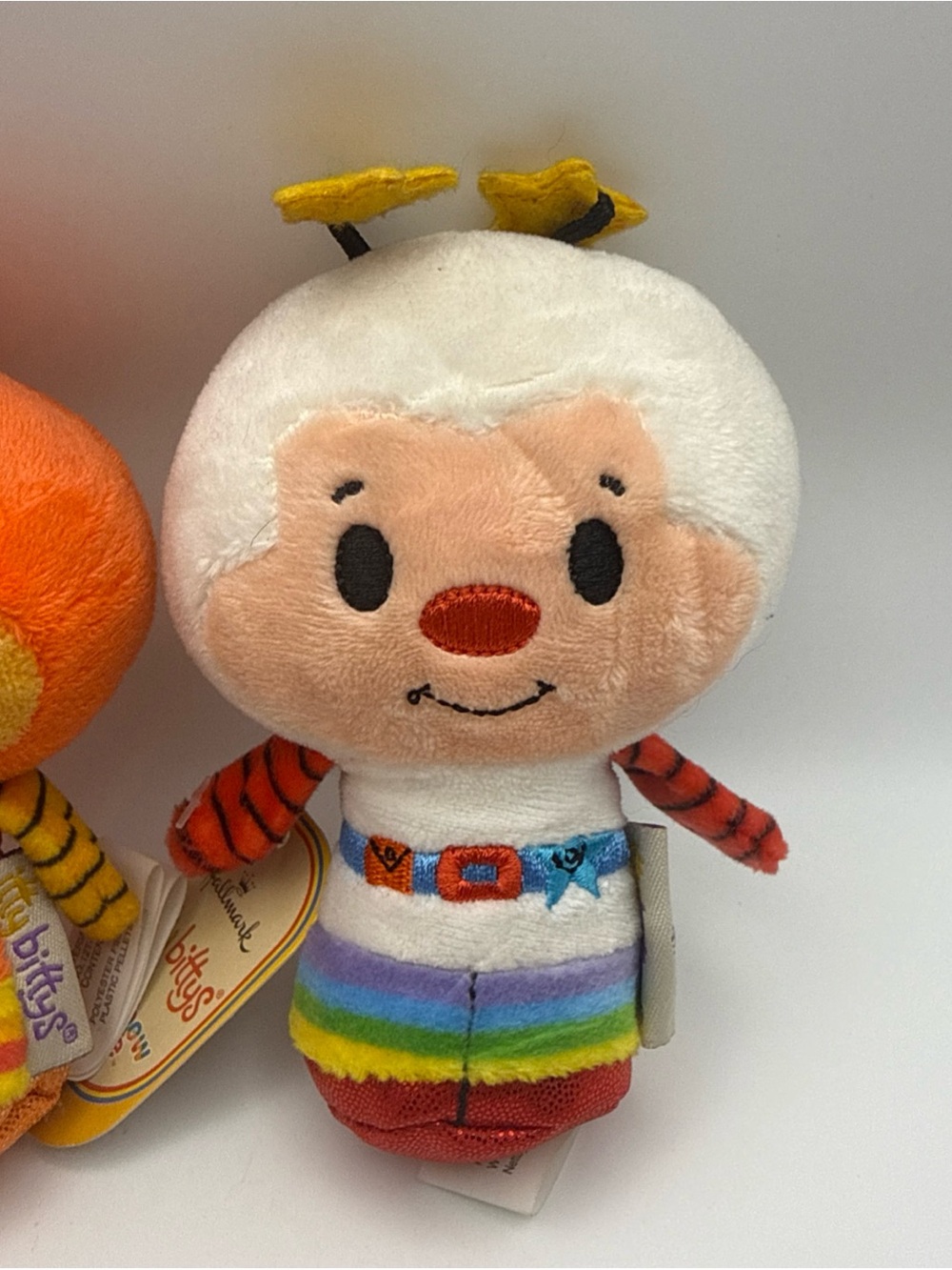 Hallmark Itty Bittys Rainbow Brite Sprites Twink and O.J. plush 4" W/ Tags - Picture 6 of 15